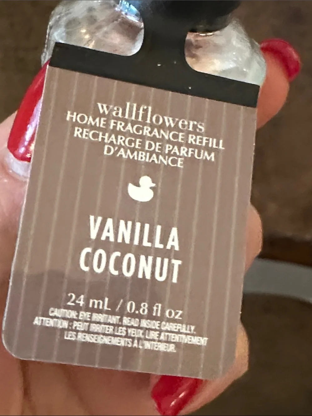 Wallflowers Vanilla Coconut Home Fragrance Refill - Brown Label